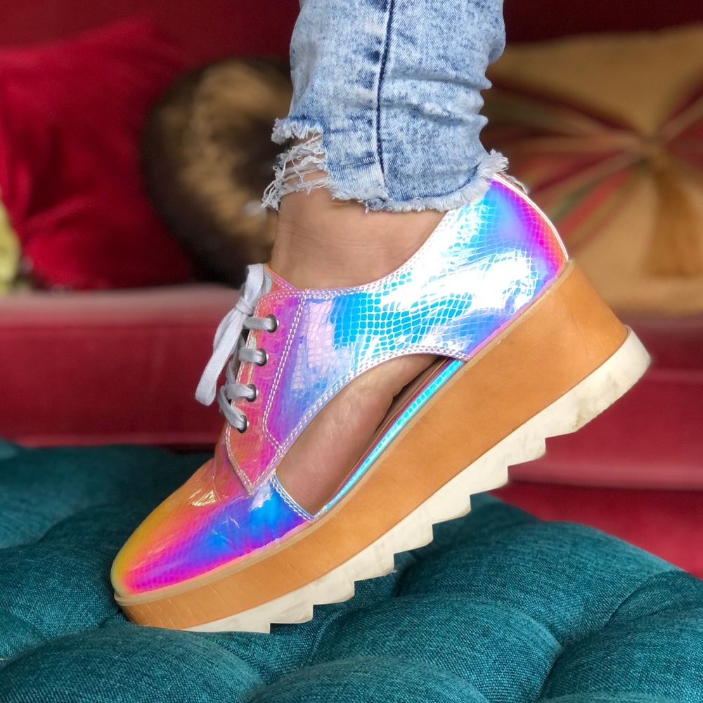 ALDO Curnera Holographic Loafers